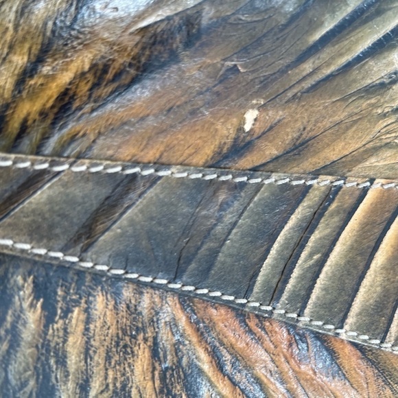 VINTAGE Rare Fendi palm leather hand purse - Picture 5 of 13